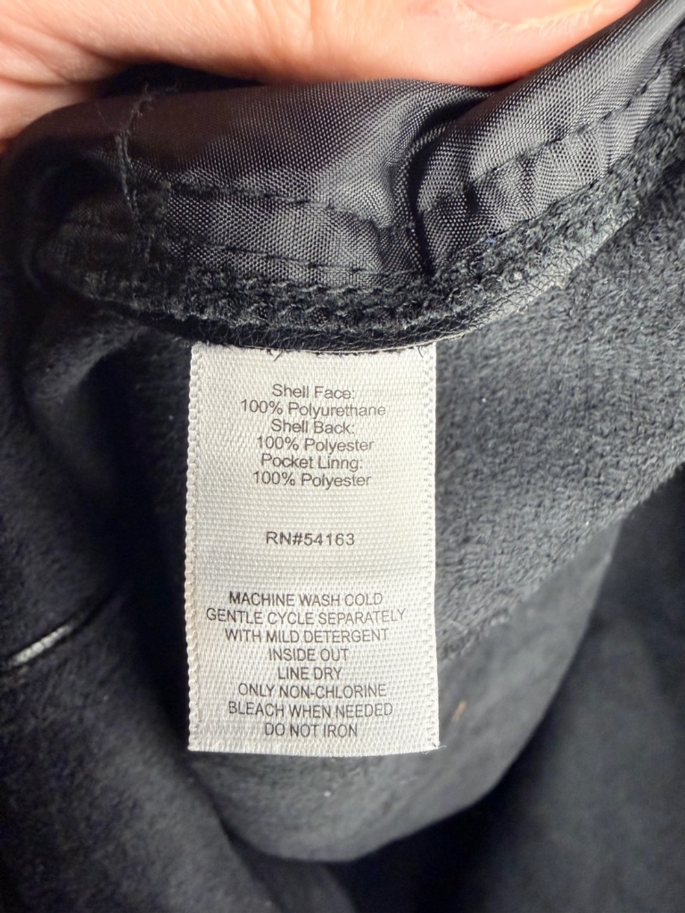 Marc New York Black Shiny Faux Leather Mini Skirt - Picture 5 of 5